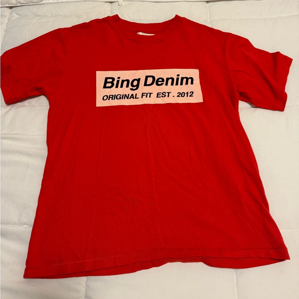 Anine Bing red T-shirt